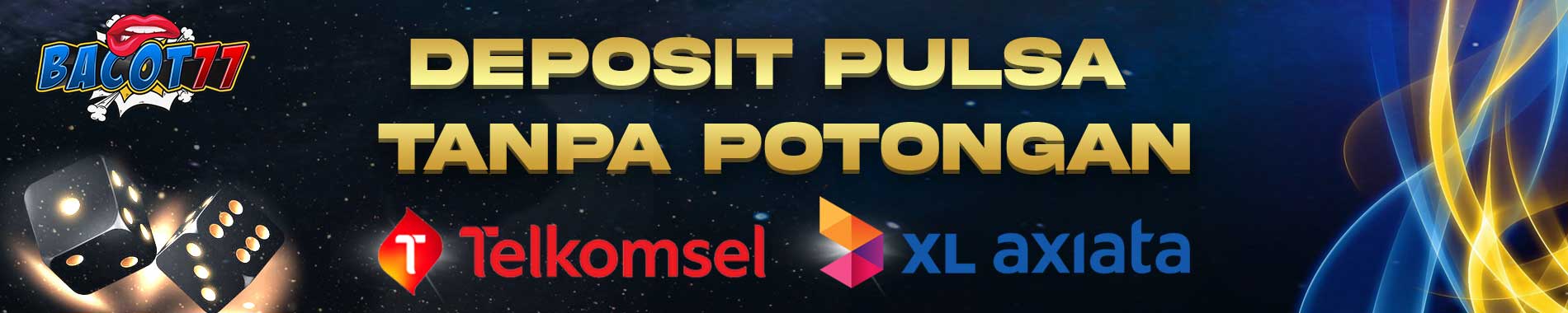 Deposit Pulsa Tanpa Potongan